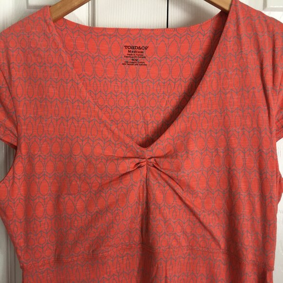 Toad & Co. Coral colored Cotton Sundress - Picture 3 of 5
